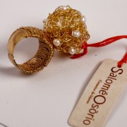 Salomé Osorio | Collections - Crochet Boulle Ring