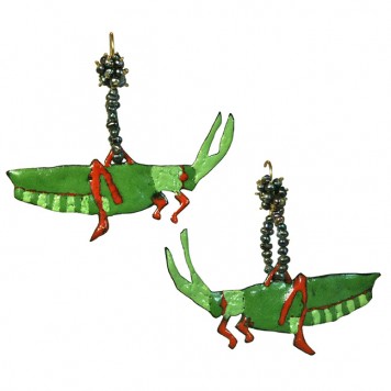 Salomé Osorio | Earrings Grasshopper Earrings