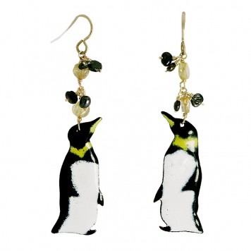 Salomé Osorio | Earrings Penguin Earrings