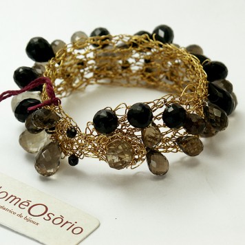 Salomé Osorio | Bracelets Onyx Cuff