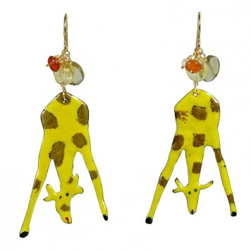 Salomé Osorio | Earrings Giraffe Earrings