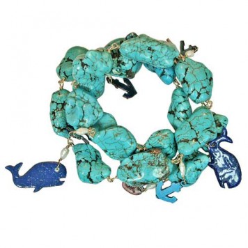 Salomé Osorio | Bracelets Whale Bracelet-Necklace