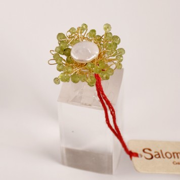 Salomé Osorio | Rings Peridot flower Ring