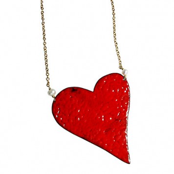 Salomé Osorio | Necklaces Red Heart Pendent