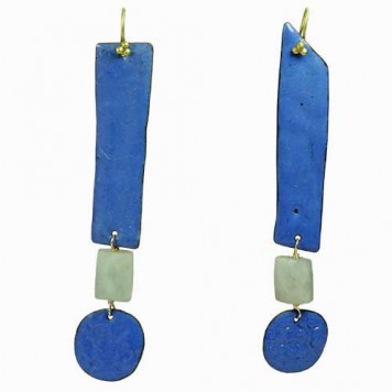 Salomé Osorio | Earrings Blue Pastille Earrings