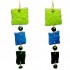 Cold Squares Earrings