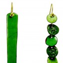 Salomé Osorio | Earrings Green Rectangle Earrings [1]