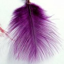 Salomé Osorio | Earrings Red & Purple Feathers Earrings [2]