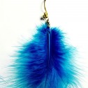 Salomé Osorio | Earrings Blue Feather Earrings [1]