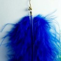 Salomé Osorio | Earrings Blue & Green Feathers Earrings [1]