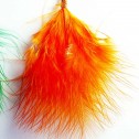 Salomé Osorio | Earrings Orange & Green Feathers Earrings [1]