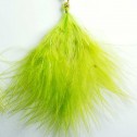 Salomé Osorio | Earrings Light Green Feathers Earrings [1]