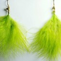 Salomé Osorio | Earrings Light Green Feathers Earrings [3]