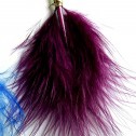 Salomé Osorio | Earrings Purple & Blue Feathers Earrings [1]