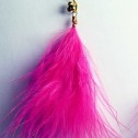 Salomé Osorio | Earrings Pink Feathers Earrings [1]