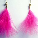 Salomé Osorio | Earrings Pink Feathers Earrings [3]