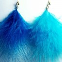 Salomé Osorio | Earrings Blue Feathers Earrings [3]