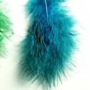 Salomé Osorio | Earrings Blue and Green Feathers Earrings [2]