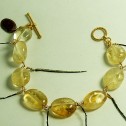 Salomé Osorio | Bracelets Citrine and Peacock Bracelet [1]