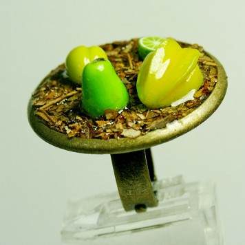 Salomé Osorio | Rings Green Fruits Ring