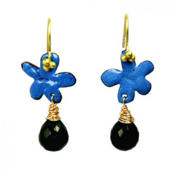 Salomé Osorio | Earrings Little Blue Flower Earrings