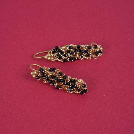 Boucles Éclat Or et Spinelles – Image 1