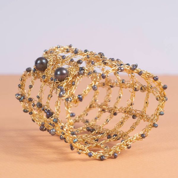 Bracelet Eclipse Perles Grises