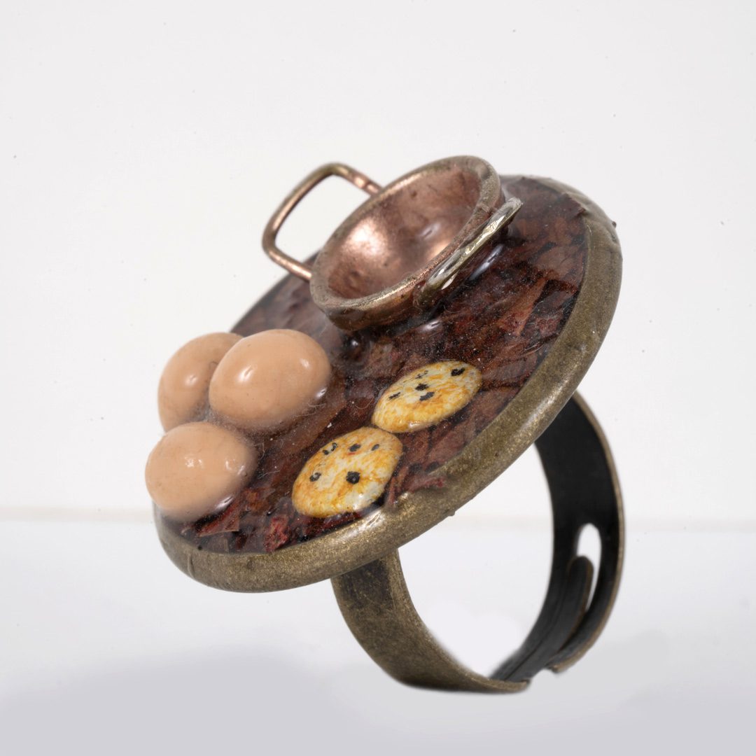 Bague Gourmande avec Cookies