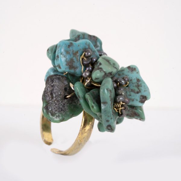 Bague Élégante Turquoise