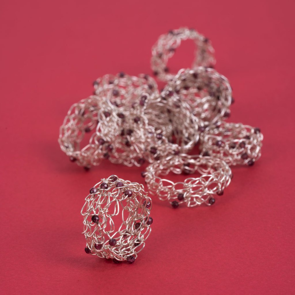Bague Éclipse en Crochet