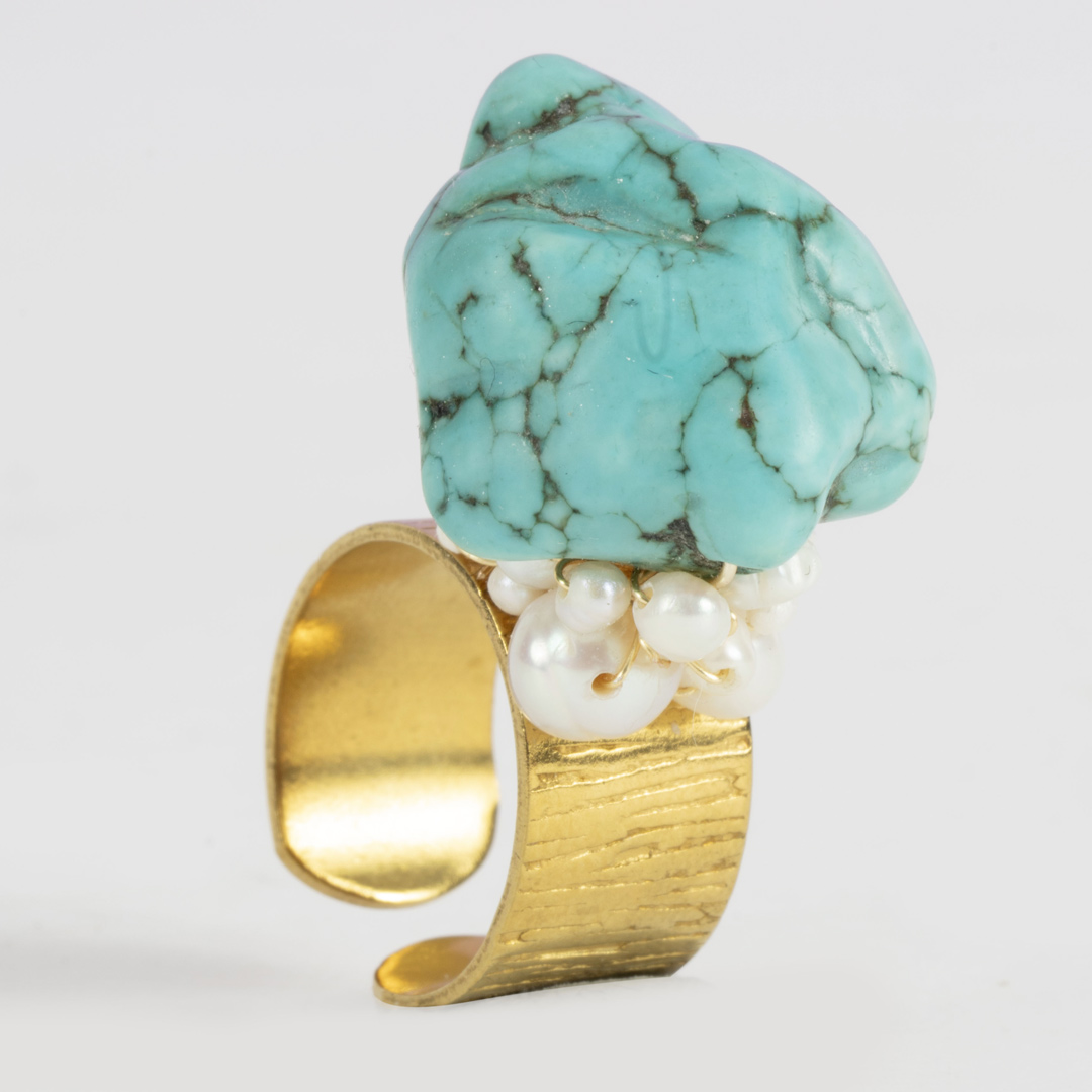 Bague Turquoise Élégante – Image 1