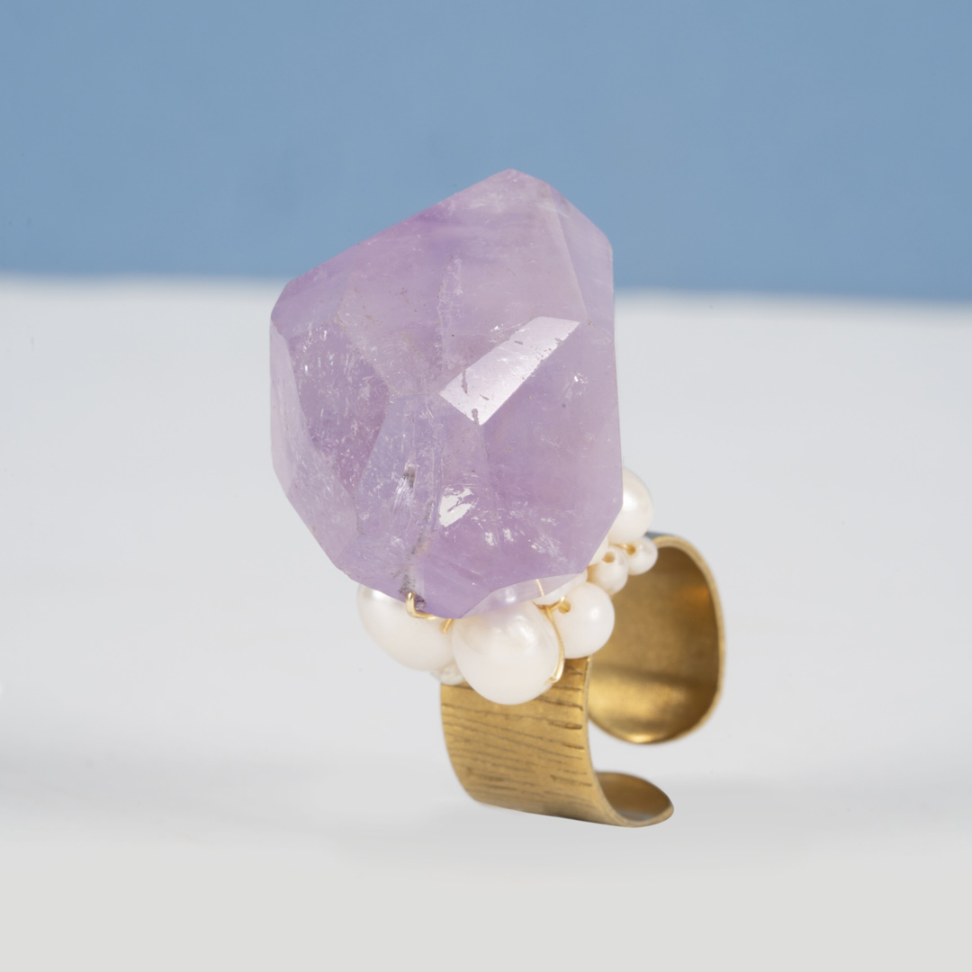 Bague Élégance Améthyste – Image 2