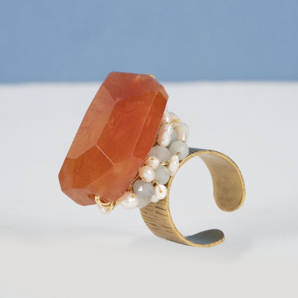Bague Élégance Marine
