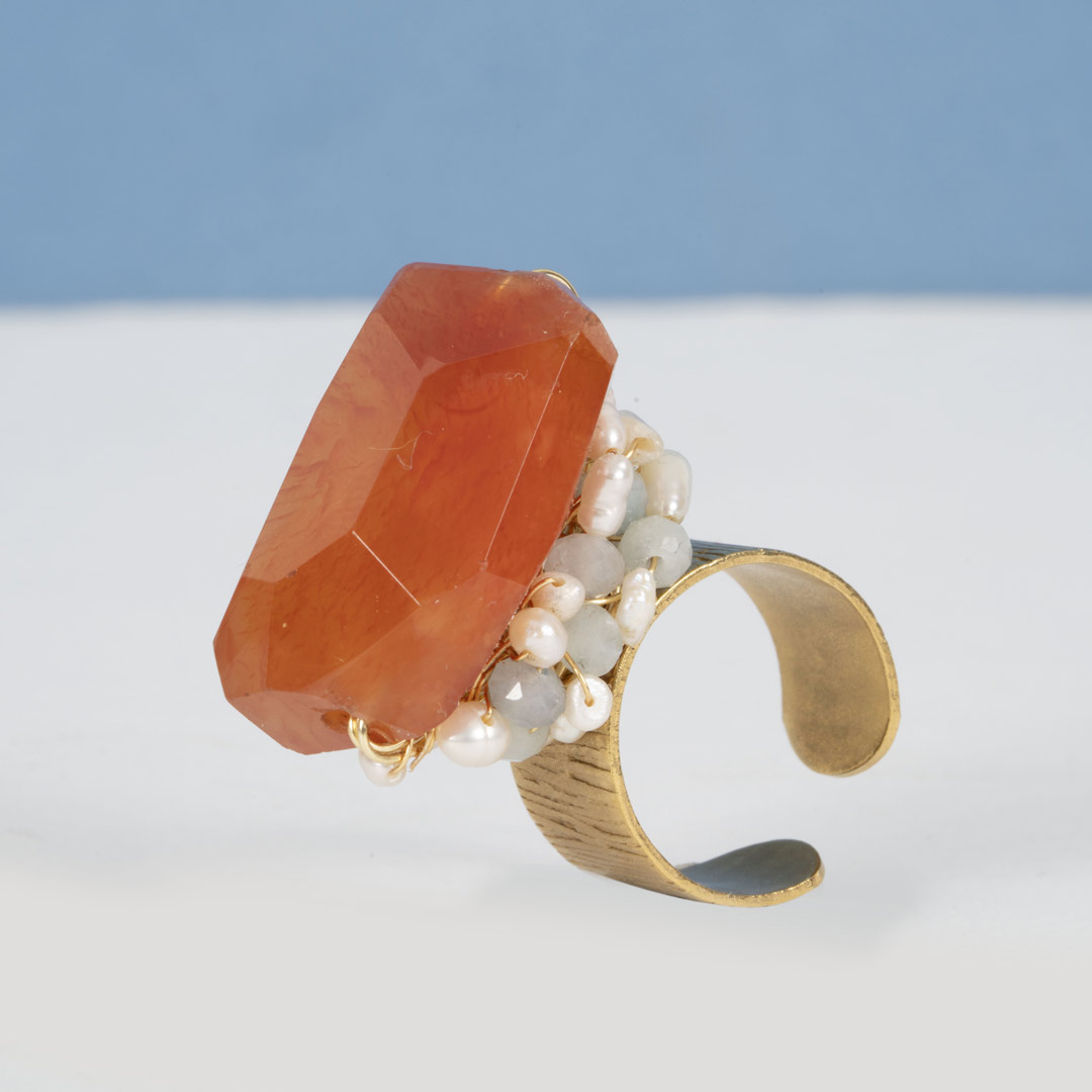 Bague Élégance Marine