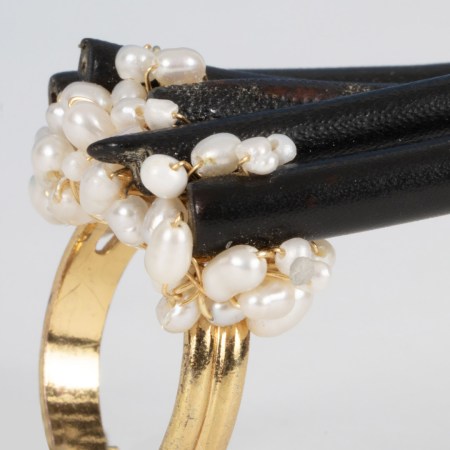 Bague Éclat de Corail Noir – Image 4