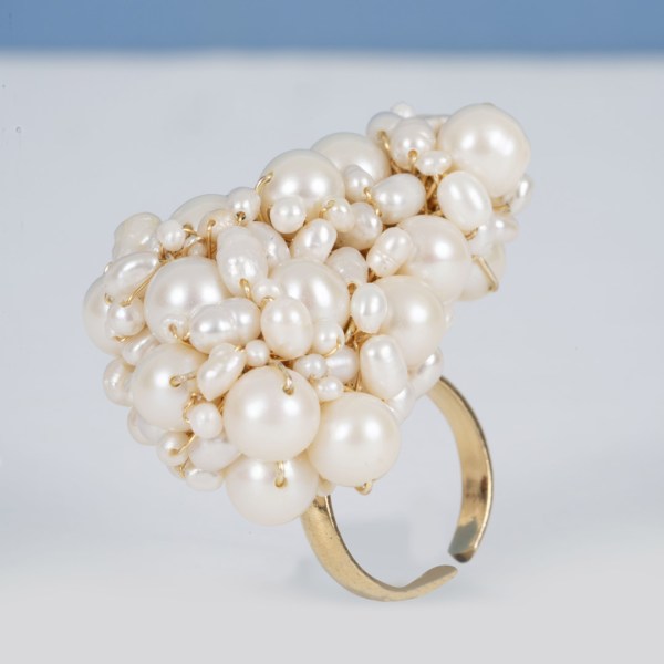 Bague Nuage de Perles