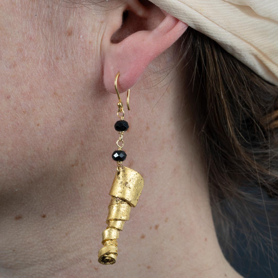 Boucles d'Oreilles Tornade de Spinelle – Image 2