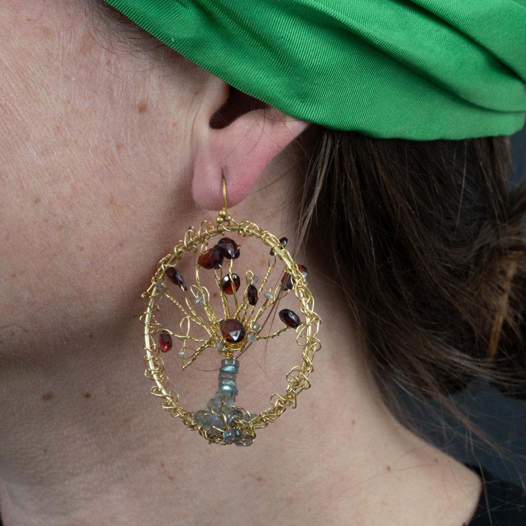 Boucles d’oreilles Arbre de Vie