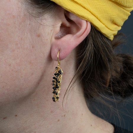 Boucles Éclat Or et Spinelles – Image 2