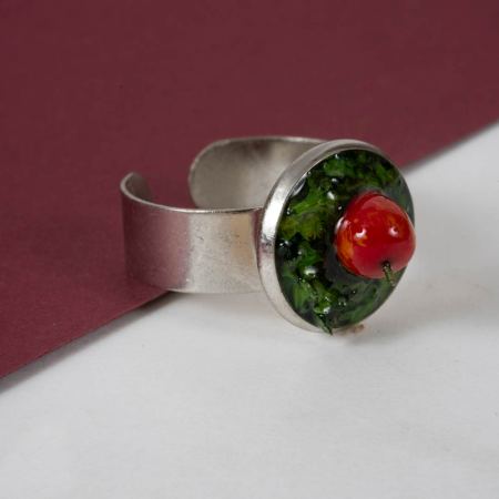 Bagues Bon Appétit – Miniatures en Résine Epoxy sur Métal Patiné – Image 20