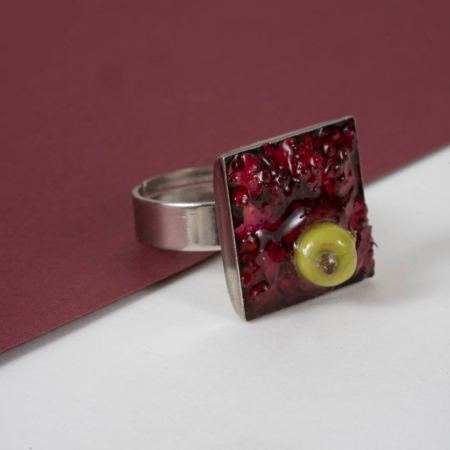 Bagues Bon Appétit – Miniatures en Résine Epoxy sur Métal Patiné – Image 21